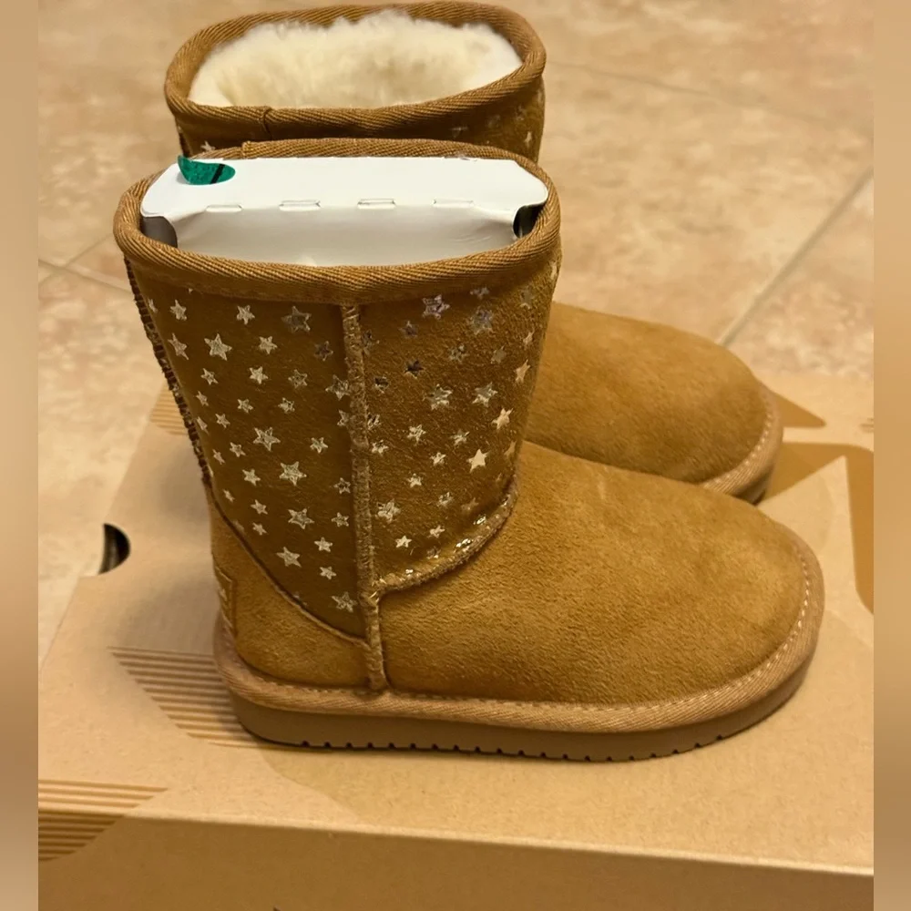 KOOLABURRA by UGG little kids T KOOLA SHORT STARS BOOTS